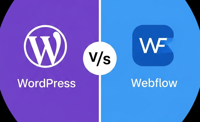 WordPress vs Webflow: Which Is Best for Your Next Website in 2025? | HTMLBasket