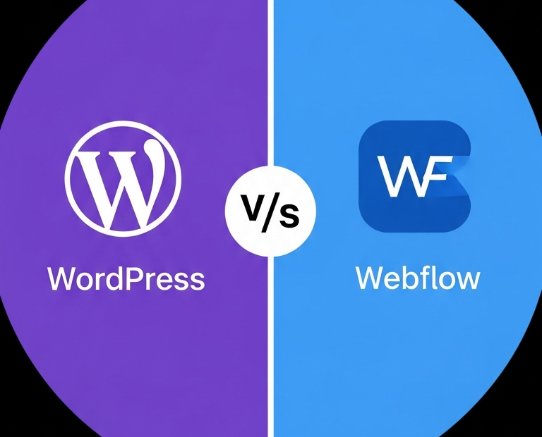 WordPress vs Webflow: Which Is Best for Your Next Website in 2025? | HTMLBasket