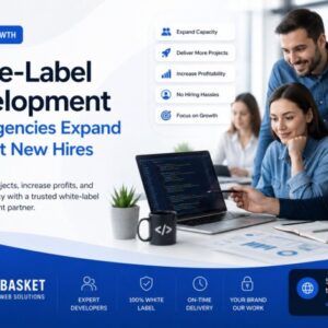 White-label web development partnership helping digital agencies scale efficiently.